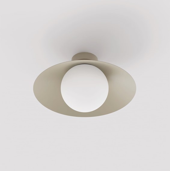 Lampa Sufitowa MONO 1S Beżowy/Opal