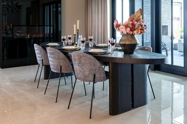 Stół LILY 330x120 Czarny