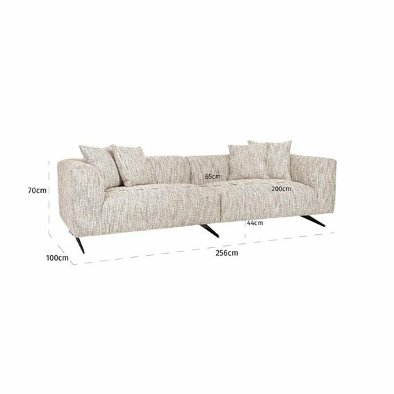 Sofa HOXTON Jasny Beżowy