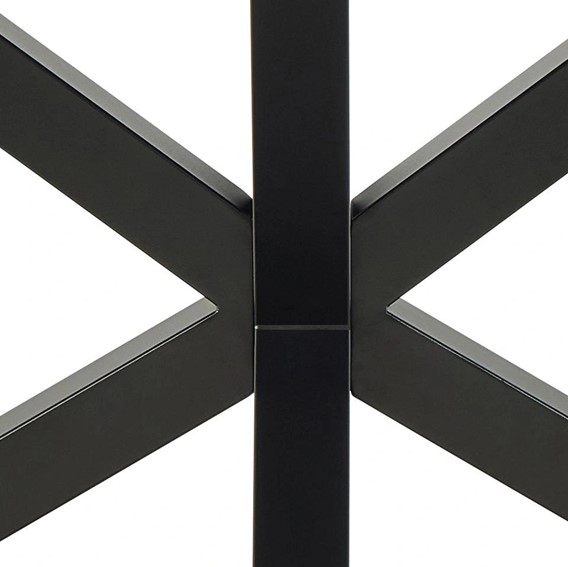 Stół HEAVEN 135x80 Brązowy/Czarny