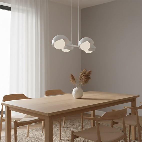 Lampa Wisząca BOOM 4 Biały