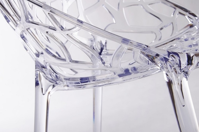 Krzesło KORAL Transparentne