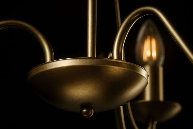 Lampa Wisząca BARTEZ KZ-3990 Złoty