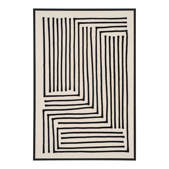 Obraz LIPARI NO.3 60x90cm Czarny/Beżowy