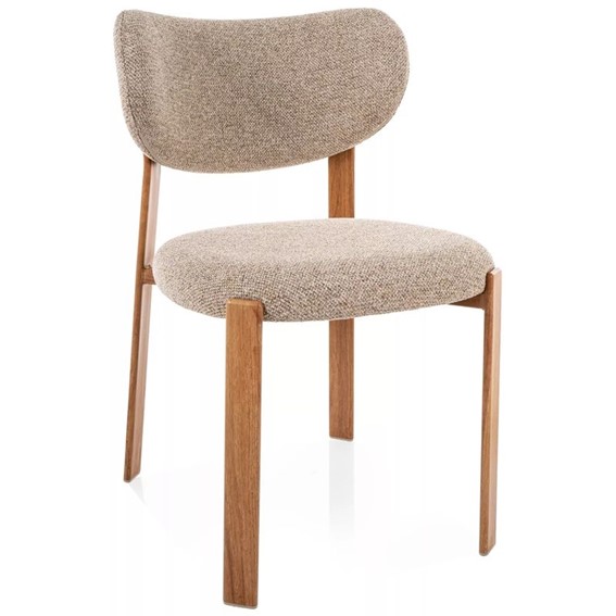 Krzesło RIN D Beż/Dąb