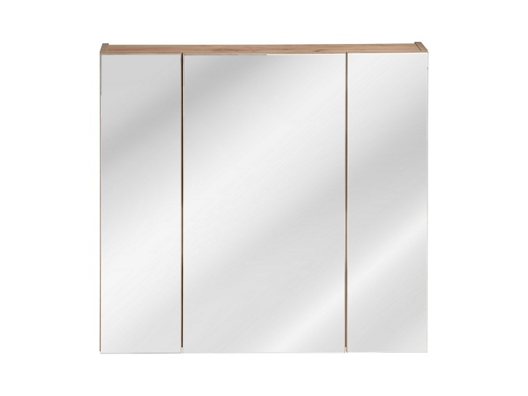 Szafka z Lustrem Capri Oak 843A 16x80x75 Dąb