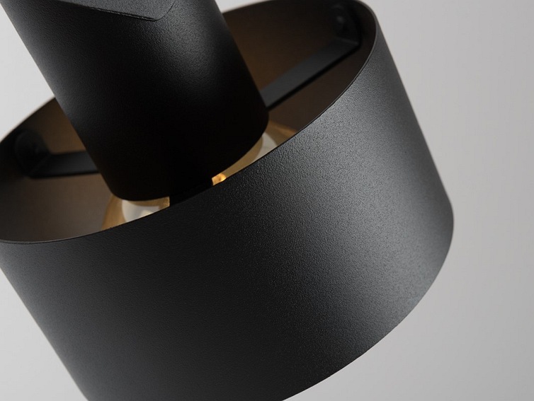 Lampa ścienna FAY WALL PLUS – czarny