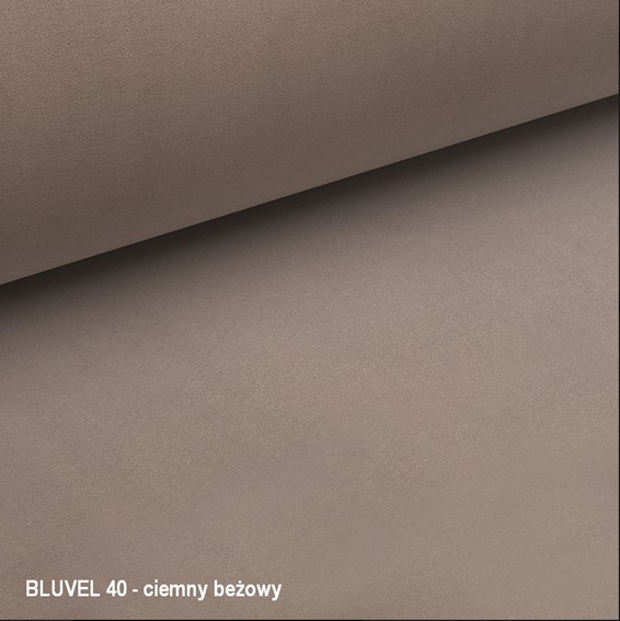 Fotel Rozkładany OTUS Velvet Bluvel Ciemny Beż 40