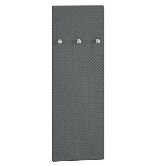 Wieszak Tapicerowany HYGA 07 Szary