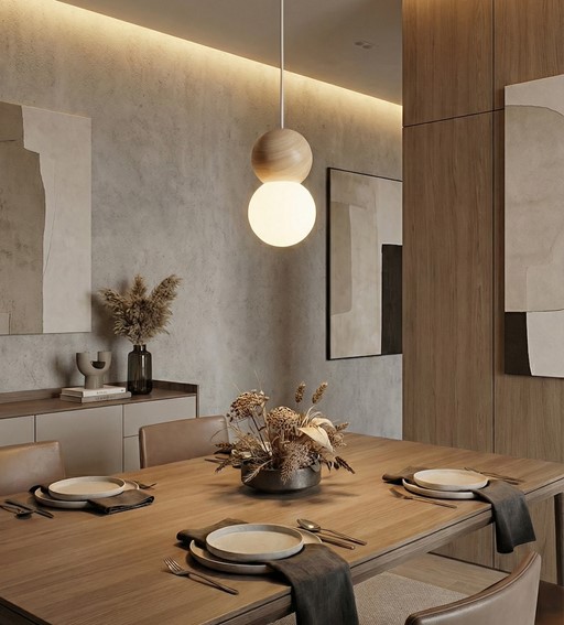 Lampa Wisząca LOOP 1 Biały