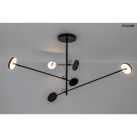 Lampa Wisząca BOBBIE 3 Czarny