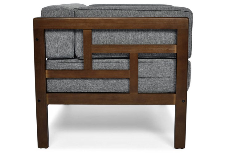 Zestaw Ogrodowy EDEN 4-Osobowy Brązowy/Grafitowy