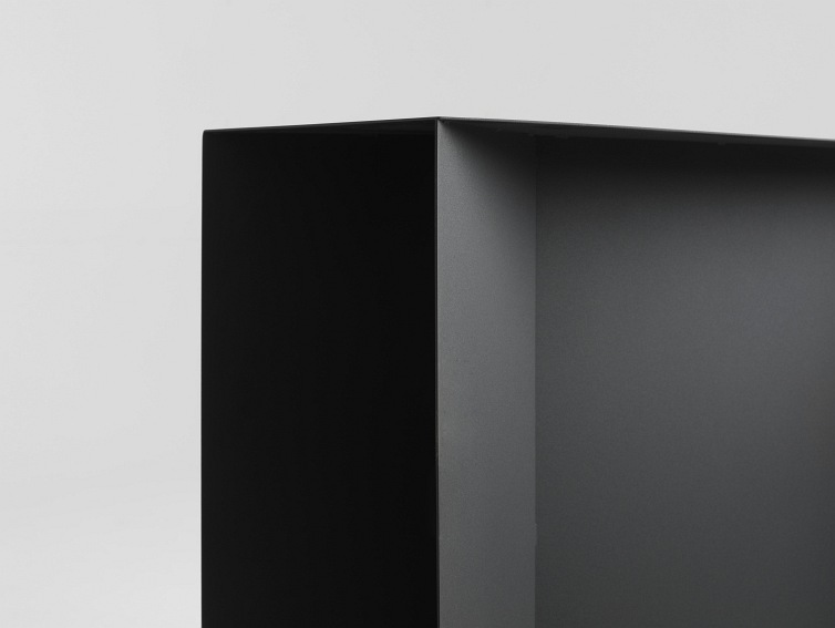 Konsola Oli Metal 100x30x75 Czarny