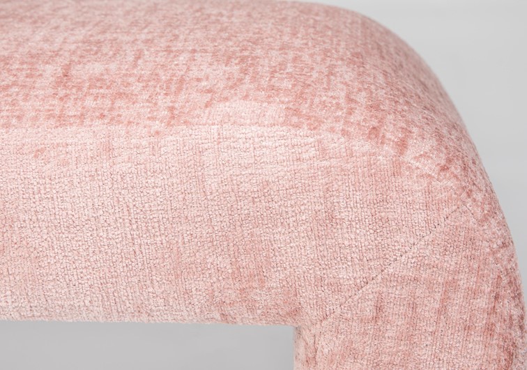 Ławka LEITH LET70P Jasnoróżowy