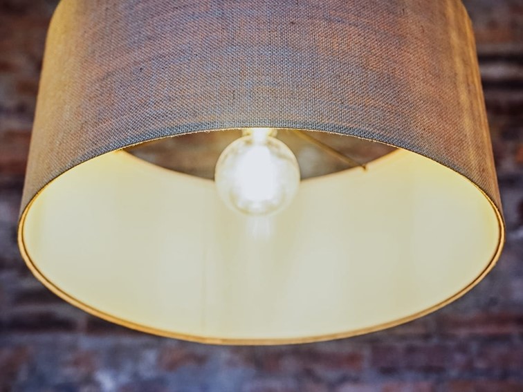 Lampa Wisząca MASALA JUTE COVER 50x30 Czarny