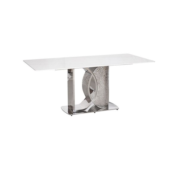 Stół MODIG M90 180x90cm Srebrny