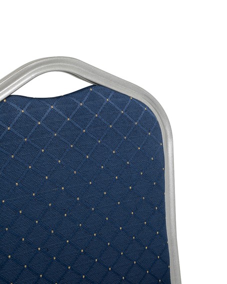 Krzesło ARES Niebieski/Srebrny