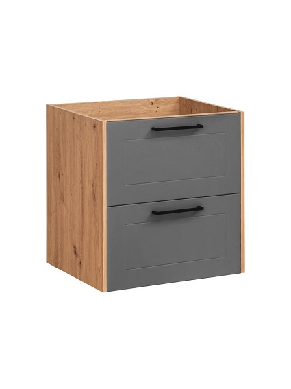 Szafka pod Umywalkę Madera Grey 820 46x60x61 Dąb/Grafit