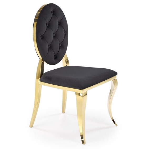 Krzesło K556 Czarny/Złoty
