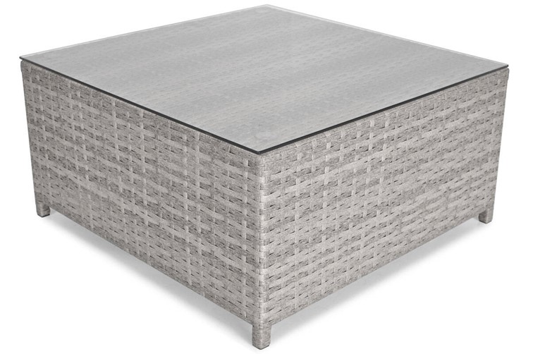 Stolik Ogrodowy MALAGA z Technorattanu Szary