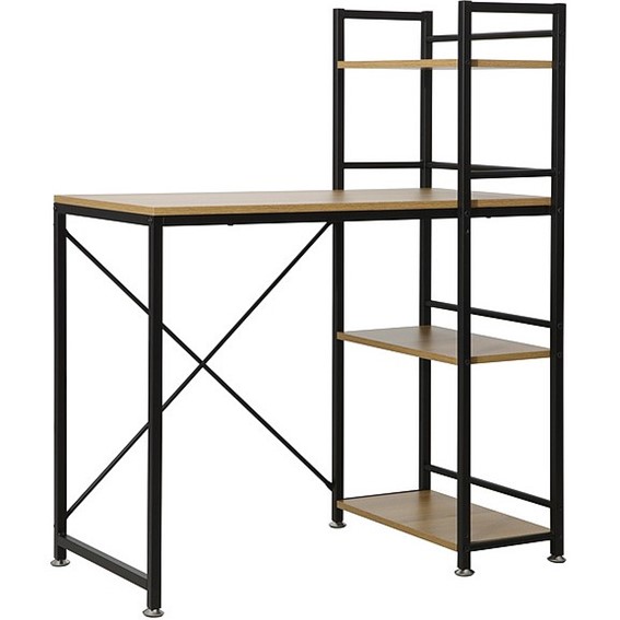 Biurko B-036 Czarny/Dąb