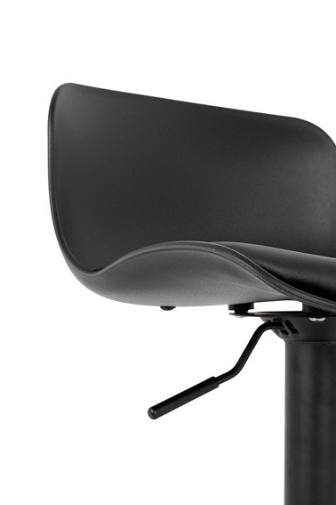 Krzesło Barowe Regulowane STOR TAP Czarny