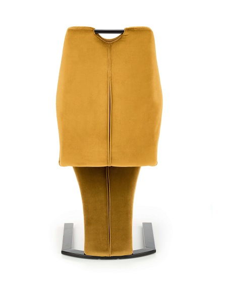 Krzesło K442 Czarny/Musztardowy