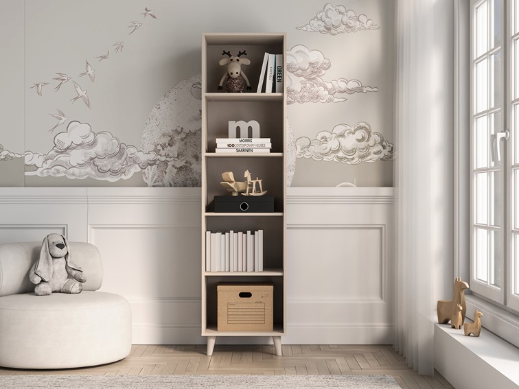 Regał MEVEL 03 Beżowy