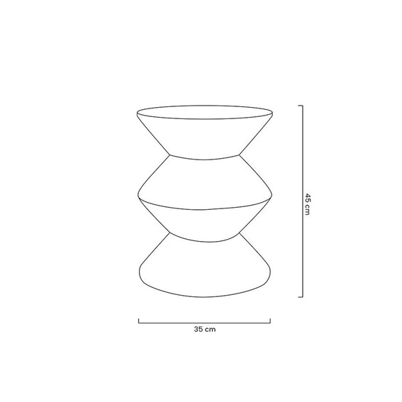 Stolik TURN fi35 Beżowy