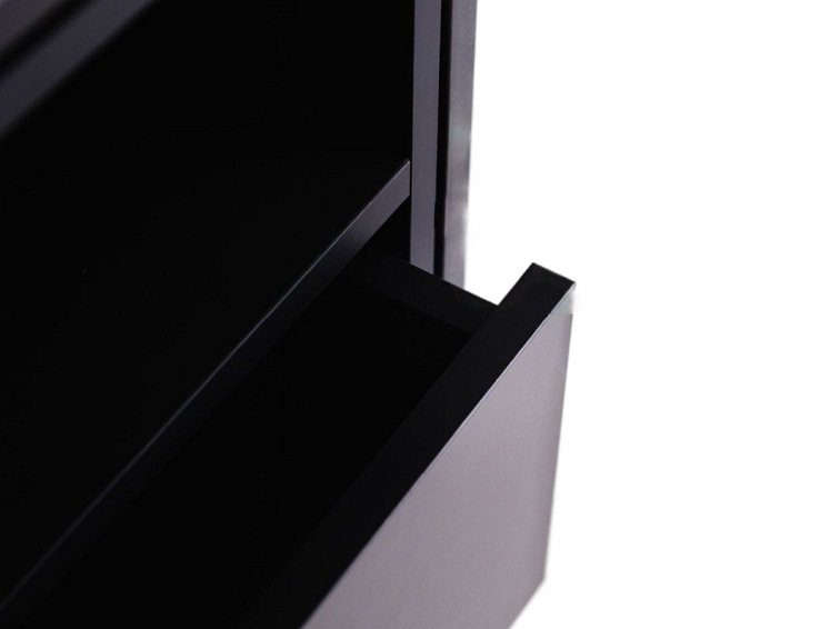 Regał Skap Black 2R2 Mix 40x88x102 Czarny