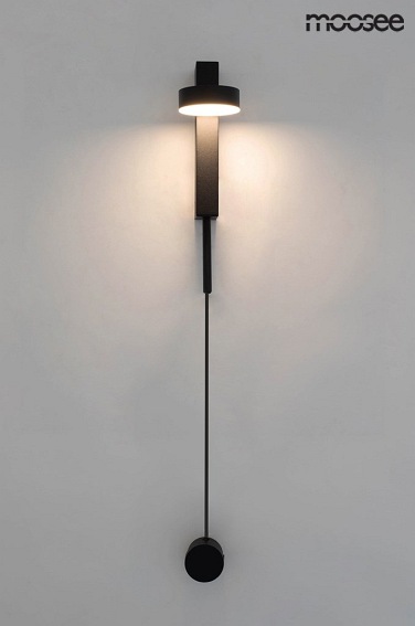 Lampa Ścienna CLARID BLACK Czarny