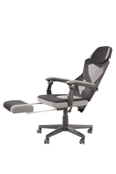 Fotel Gamingowy Obrotowy Q-939 Czarny/Szary