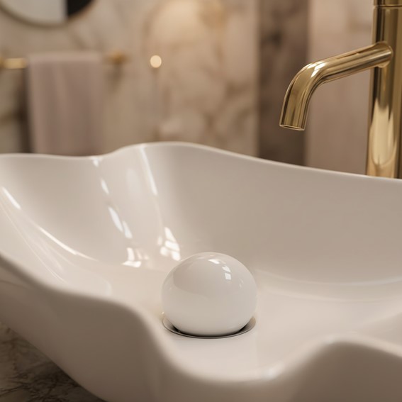 Umywalka Nablatowa INFINITY Biały