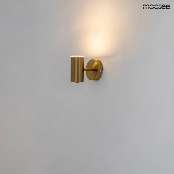 Lampa Ścienna SPOT Złota