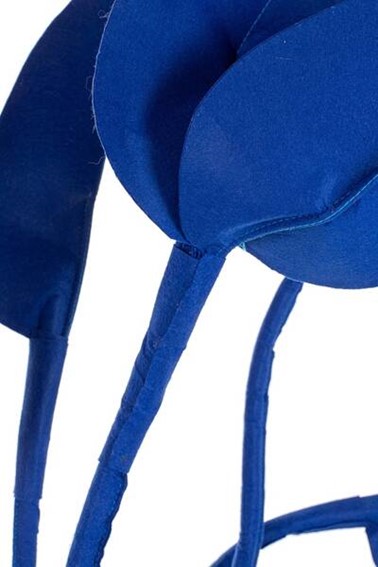 Dekoracja Stojąca STRELICJA Kwiat Granatowy