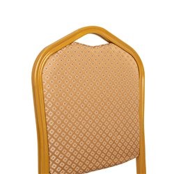 Krzesło HERA Beż/Złoty