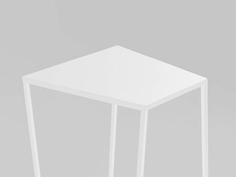 Stolik  Zak Metal 30x30 Biały