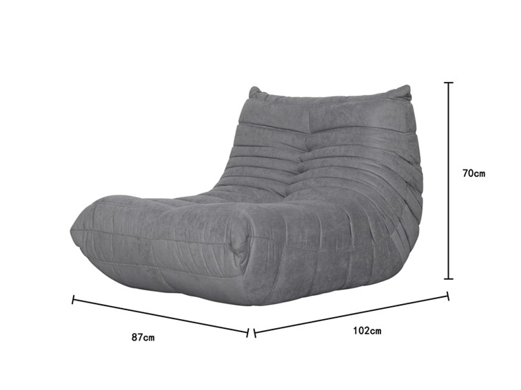 Fotel NUA N23-11 Szary