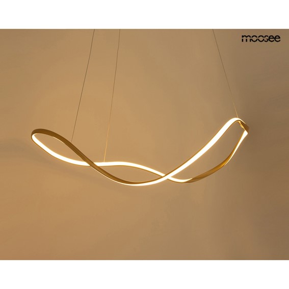 Lampa Wisząca WAVES 100 Złoty