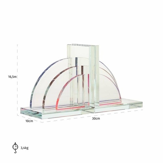 Podpórka do Książek LINNEA Przezroczysty