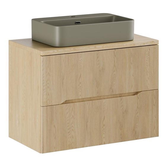 Zestaw Meblowy TRUST 80cm Dąb Cremona/Zielony Mat