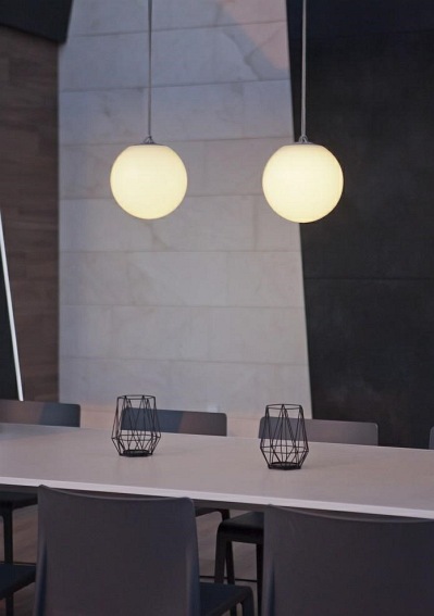 Lampa Wisząca NORAI 25 BATTERY Beige