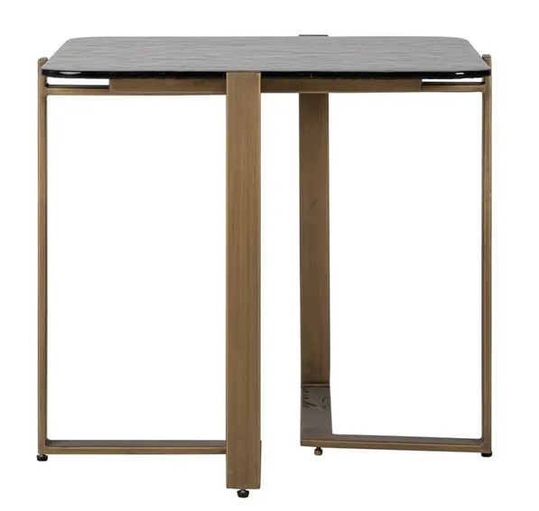 Stolik STERLING Czarny/Złoty