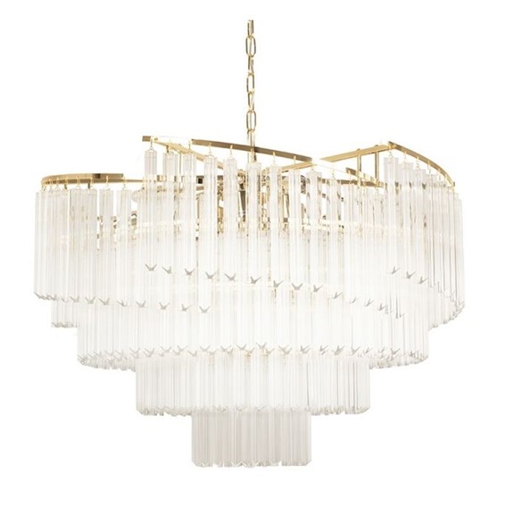 Lampa Wisząca LUMA 80 Złoty