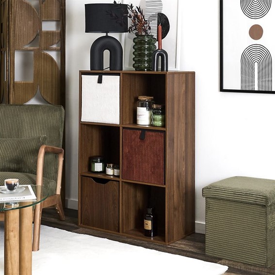 Regał Otwarty TIFFANY Orzech