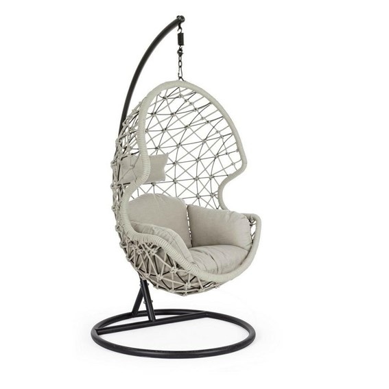 Fotel Ogrodowy KELLY Beżowy