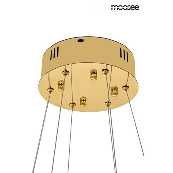 Lampa Wisząca WAVE 80 Złoty