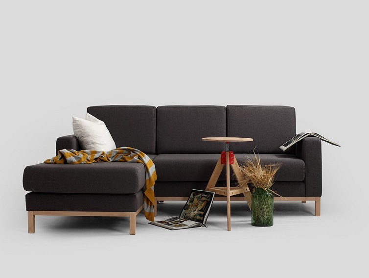 Narożnik 2 os. z szezlongiem SCANDIC P