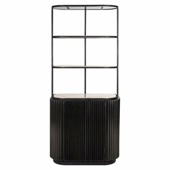 Szafa Ścienna HAMPTON Czarny