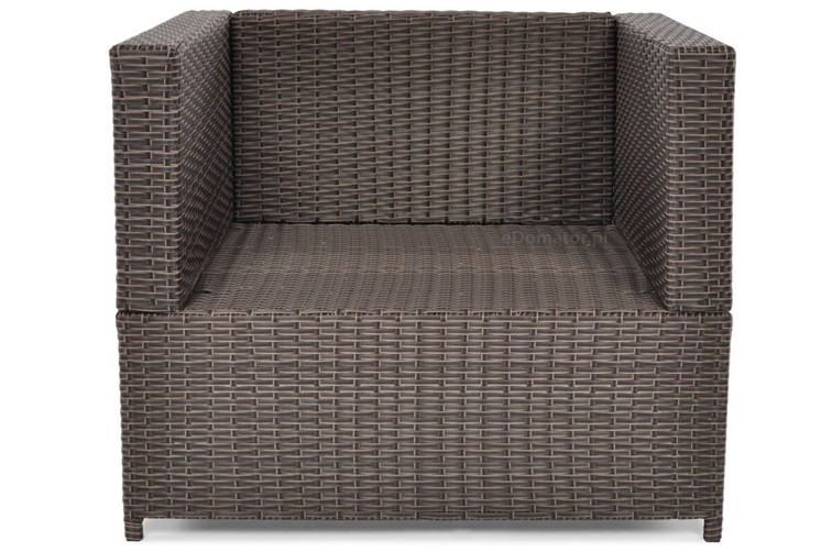 Zestaw Ogrodowy MALAGA SET 4 Osobowy Brązowy